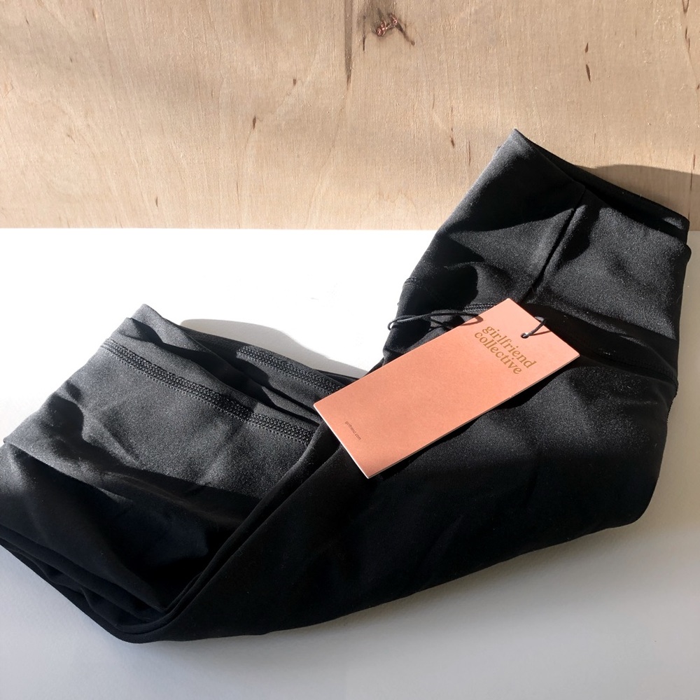 Girlfriend Collective Black FLOAT seamless high-rise legging 28.5 inch inseam ✨